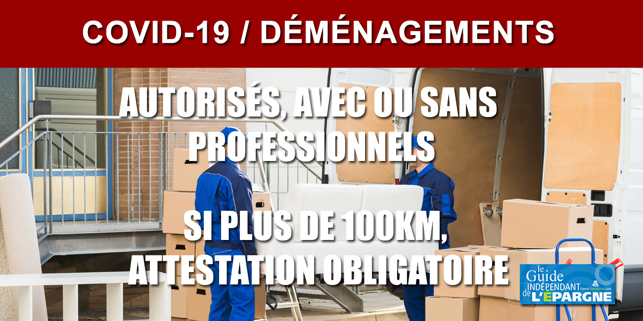 Immobilier à plus de 100 km de son domicile : les visites de biens et/ou déménagements sont autorisés Immobilier à plus de 100 km de son domicile : les visites de biens et/ou déménagements sont autorisés